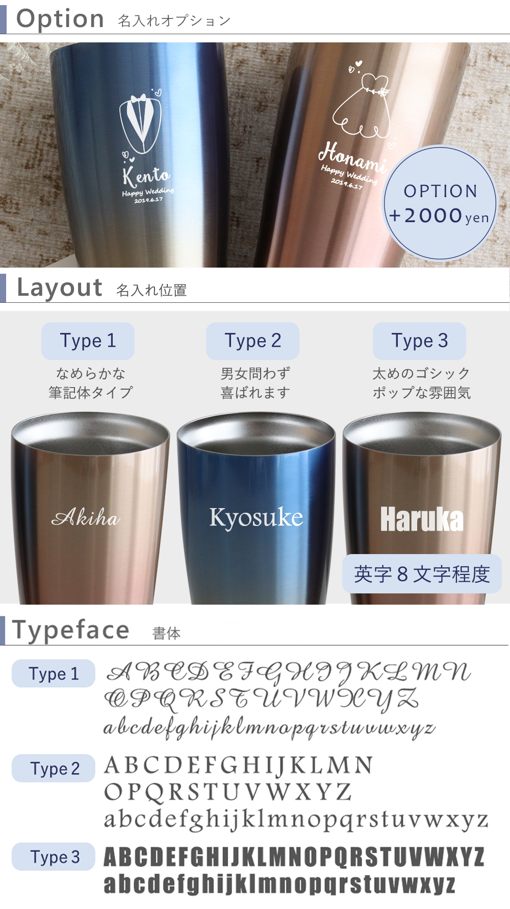 名前入りサーモス  ステンレス 真空断熱タンブラー グラデーション ペアセット 名入れ