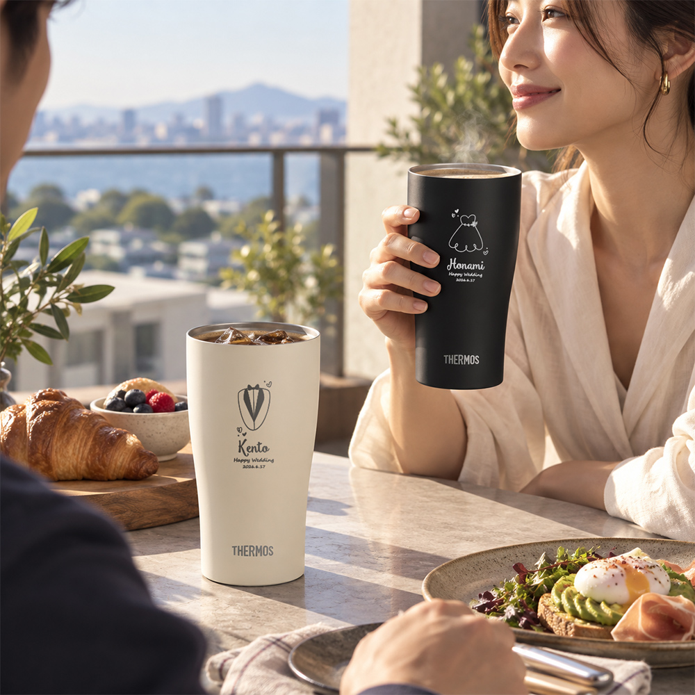 ハイエンド　VOLT 220.2ウーハー　指定容積エンクロージャー付き（ペア） THERMOS（サーモス） 名入れ カラー真空断熱タンブラー ペア・単品
