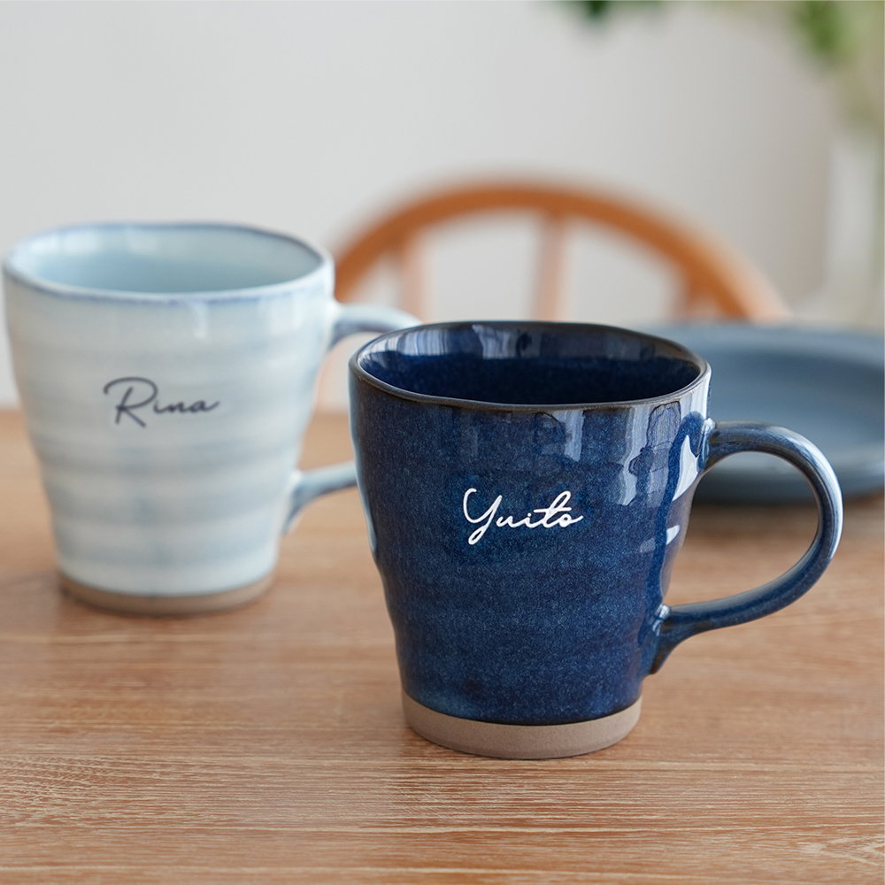 Belle Vie（ベルビー） 名入れなごみコーヒーマグカップペアセット
