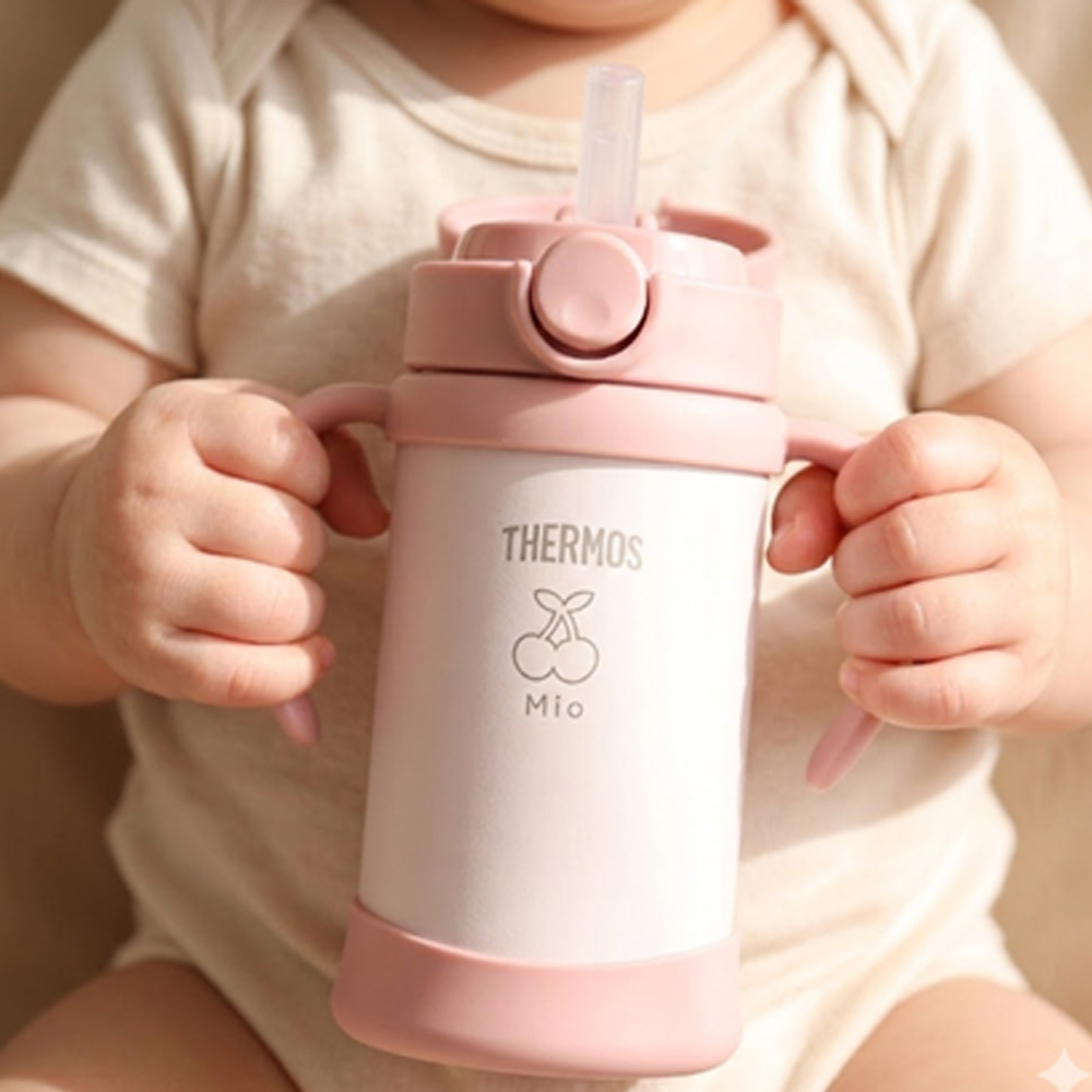 THERMOS（サーモス） 名入れ サーモスベビーストローマグ350ml 出産 1 
