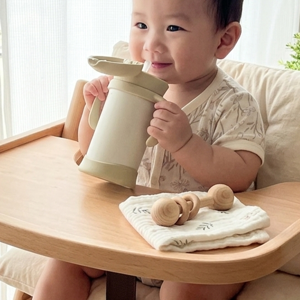 THERMOS（サーモス） 名入れ サーモスベビーストローマグ350ml 出産 1