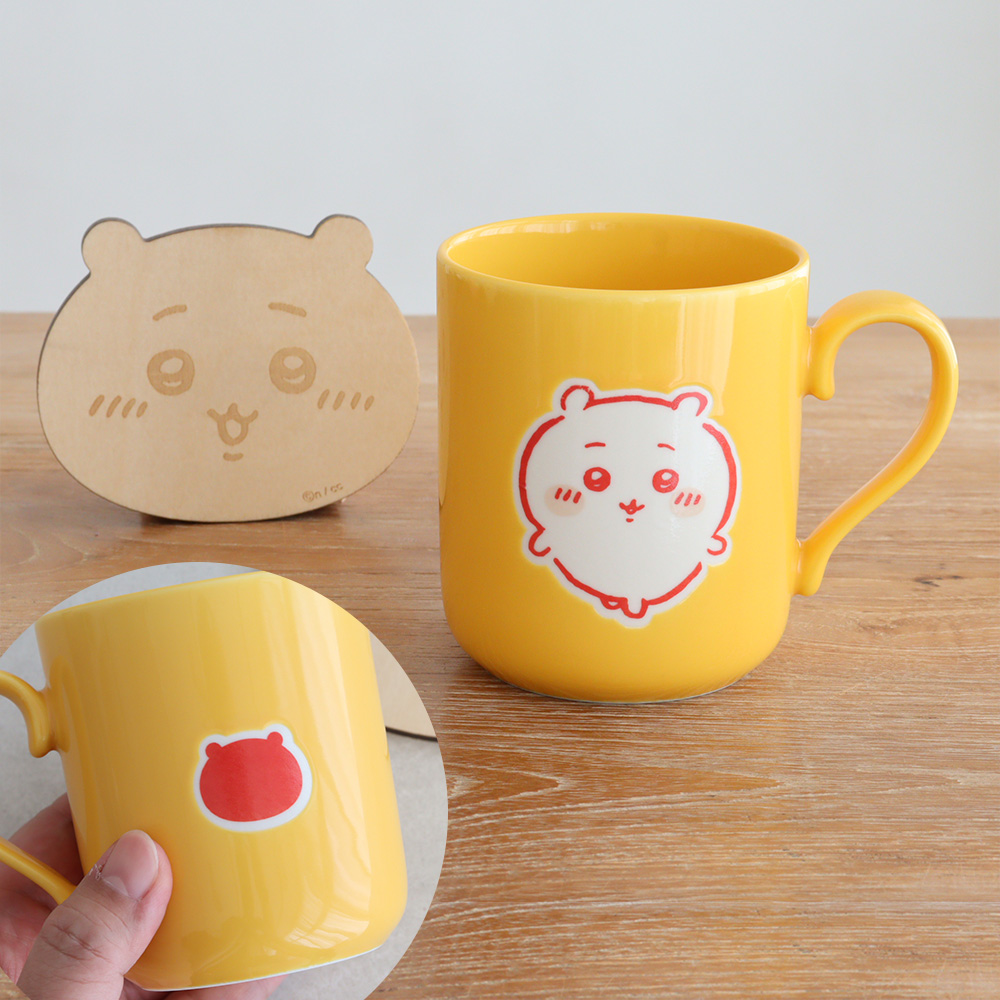 Belle Vie（ベルビー） 名入れ ちいかわ コースター付マグカップ