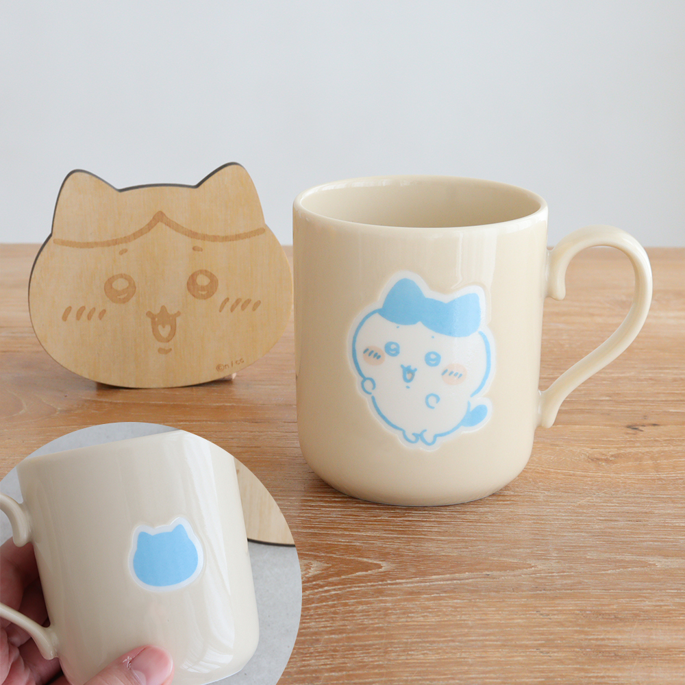 Belle Vie（ベルビー） 名入れ ちいかわ コースター付マグカップ