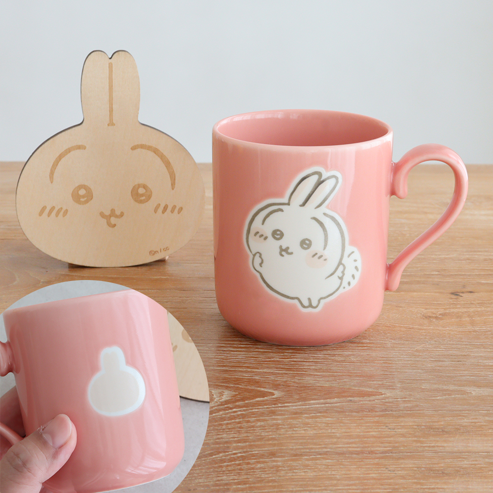 Belle Vie（ベルビー） 名入れ ちいかわ コースター付マグカップ