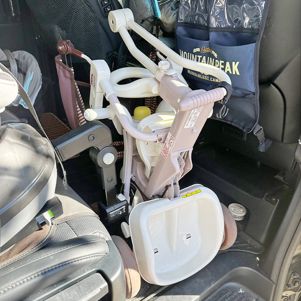 三輪車 名前入りiimo TRICYCLE ＃02 手押し棒付き 長く使える1歳