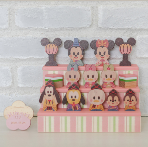 Disney（ディズニー） 雛祭り 初節句 KIDEA＆BLOCK ひなまつり