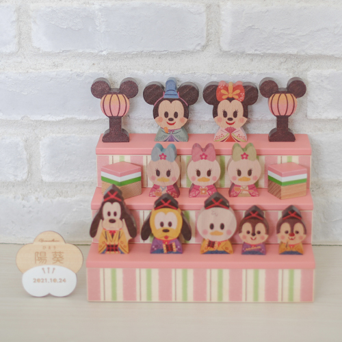 Disney 雛飾り Disney（ディズニー） 雛人形 コンパクト お雛様 ひな人形 ひな