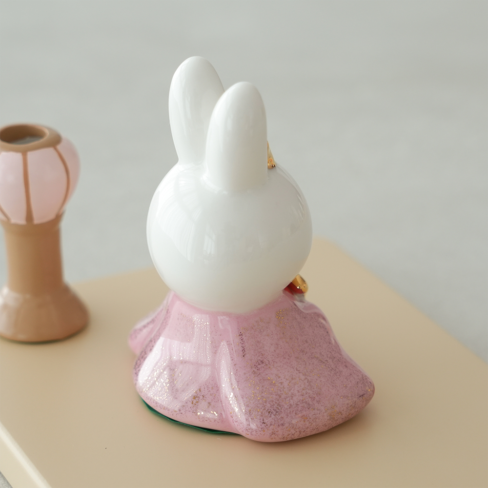 Miffy（ミッフィー） 初節句 ひなまつり 雛人形 磁器五人飾り