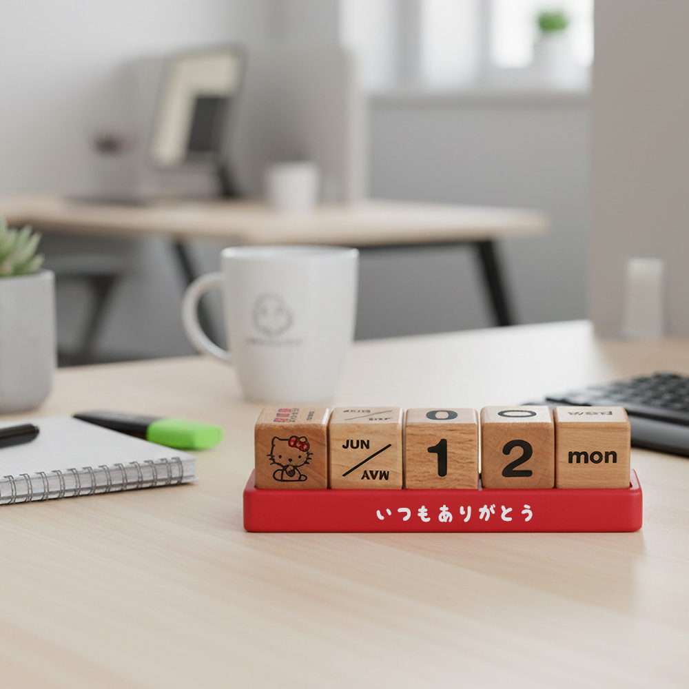 ハローキティ 万年カレンダー ハローキティ| 卓上 デスク キャラクター