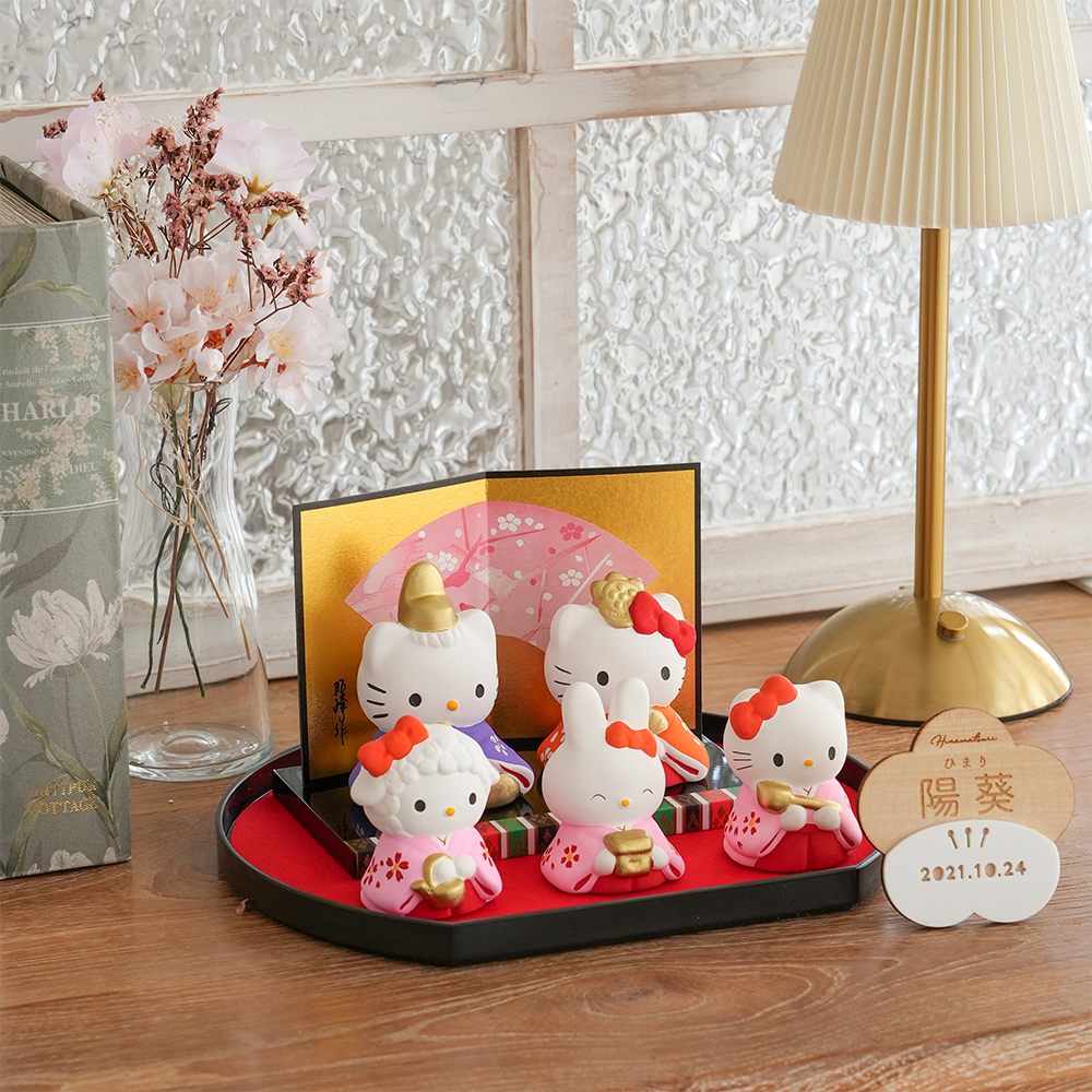 sanrio（サンリオ） 初節句 ひなまつり 雛人形 ハローキティと