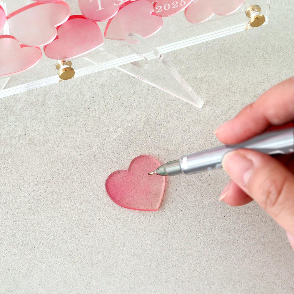 Belle Vie 結婚式 結婚証明書 アクリル ウェディング ドロップス 