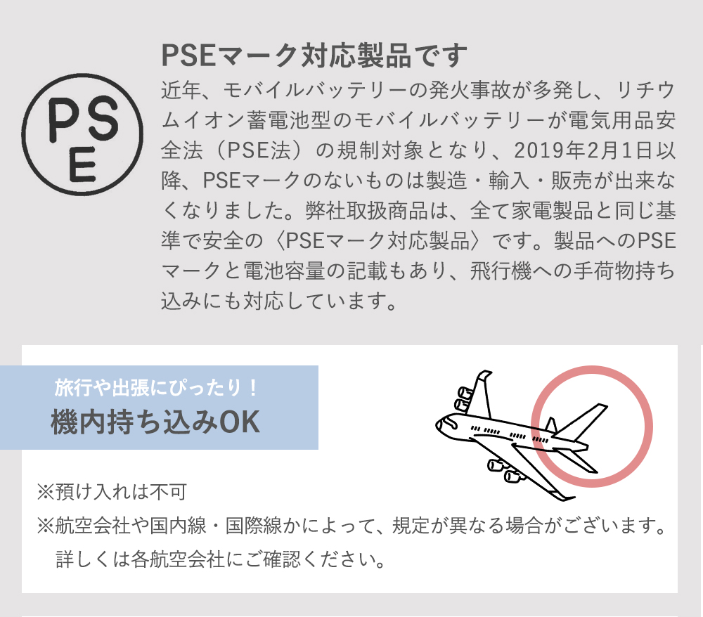 【名入れ】モバイルバッテリー 22800mAh PSE表記