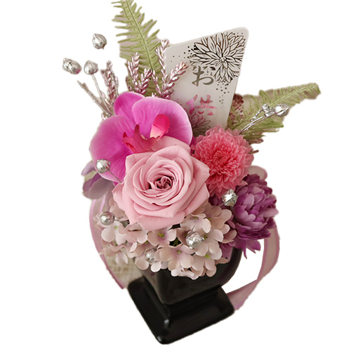 Belle Vie（ベルビー） プリザーブドフラワー 仏花 安穏華（あんのんか