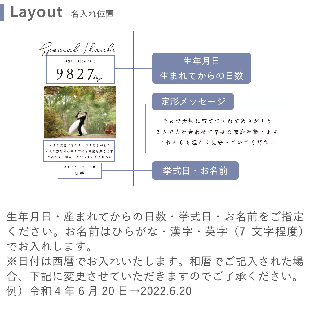 名入れ位置