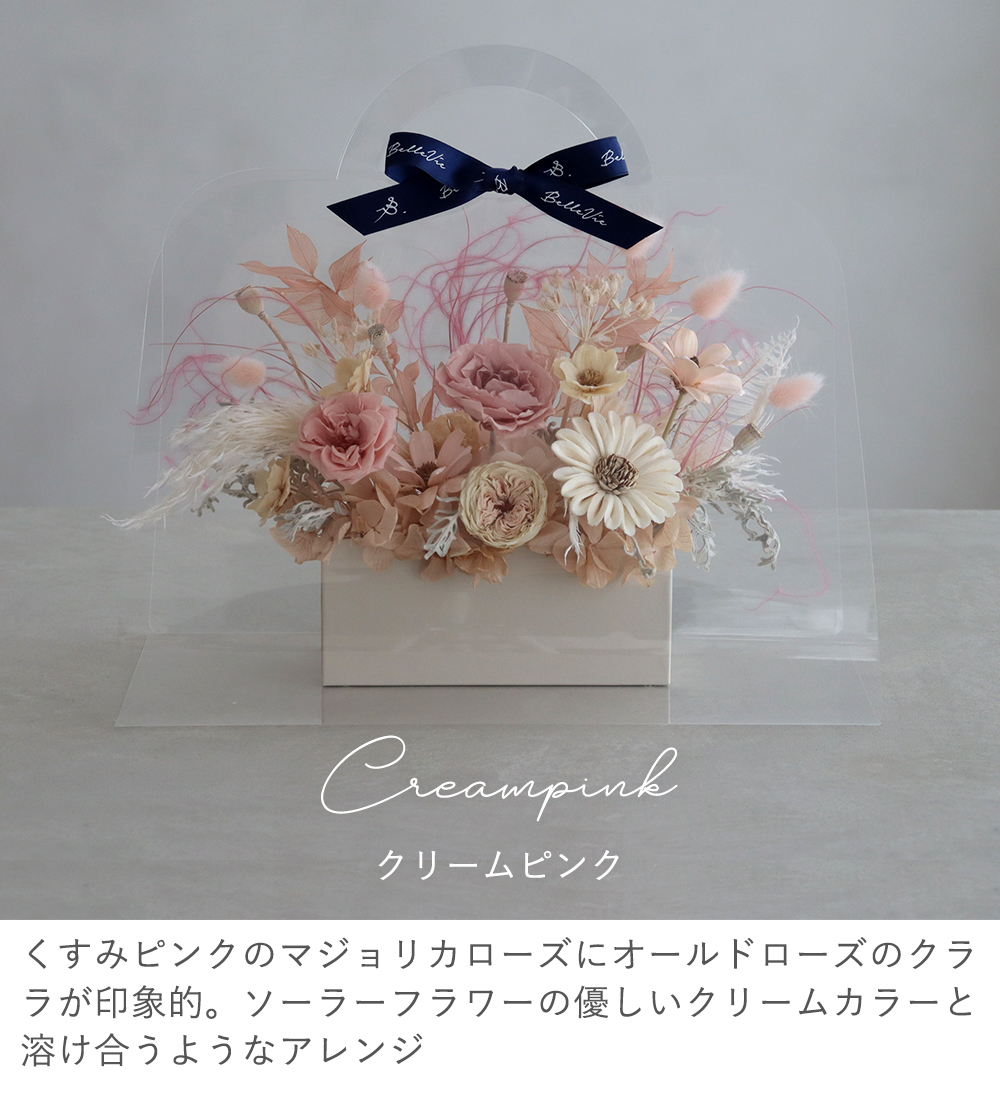 カラー：クリームピンク