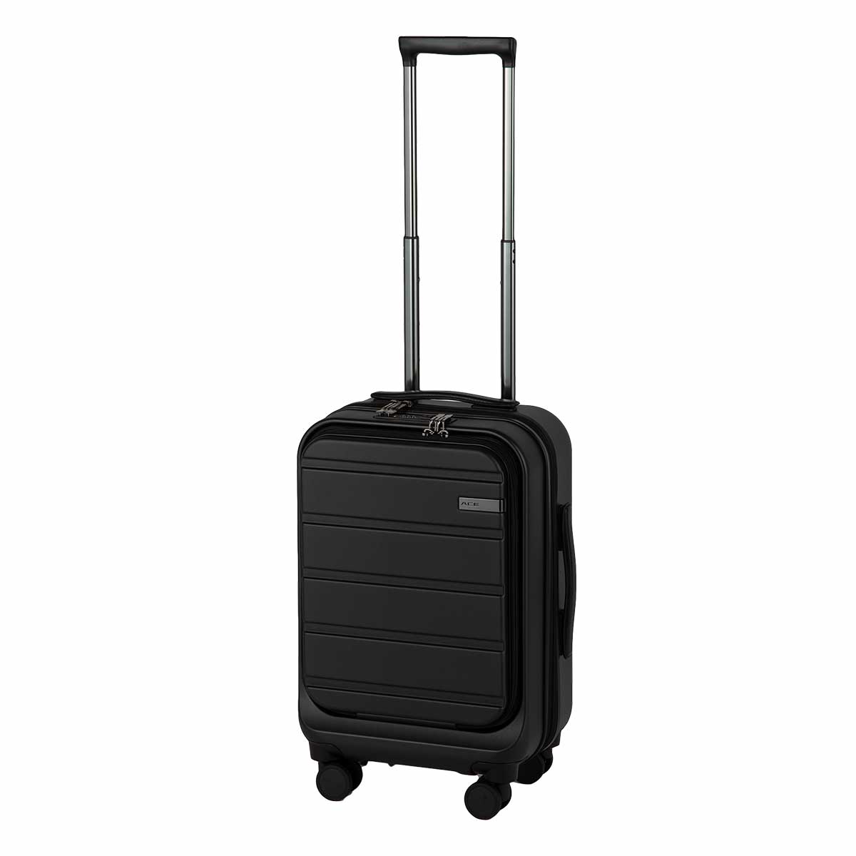 【SALE 20％OFF】 ACE エース スーツケース メンズ レディース ハードケース キャリー フロントオープン 機内持込 29L Sサイズ 8輪 TS フレットボード 05431 | Ace | 01