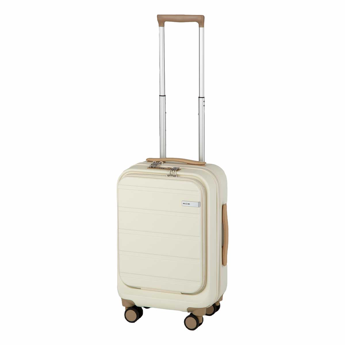 【SALE 20％OFF】 ACE エース スーツケース メンズ レディース ハードケース キャリー フロントオープン 機内持込 29L Sサイズ 8輪 TS フレットボード 05431 | Ace | 03