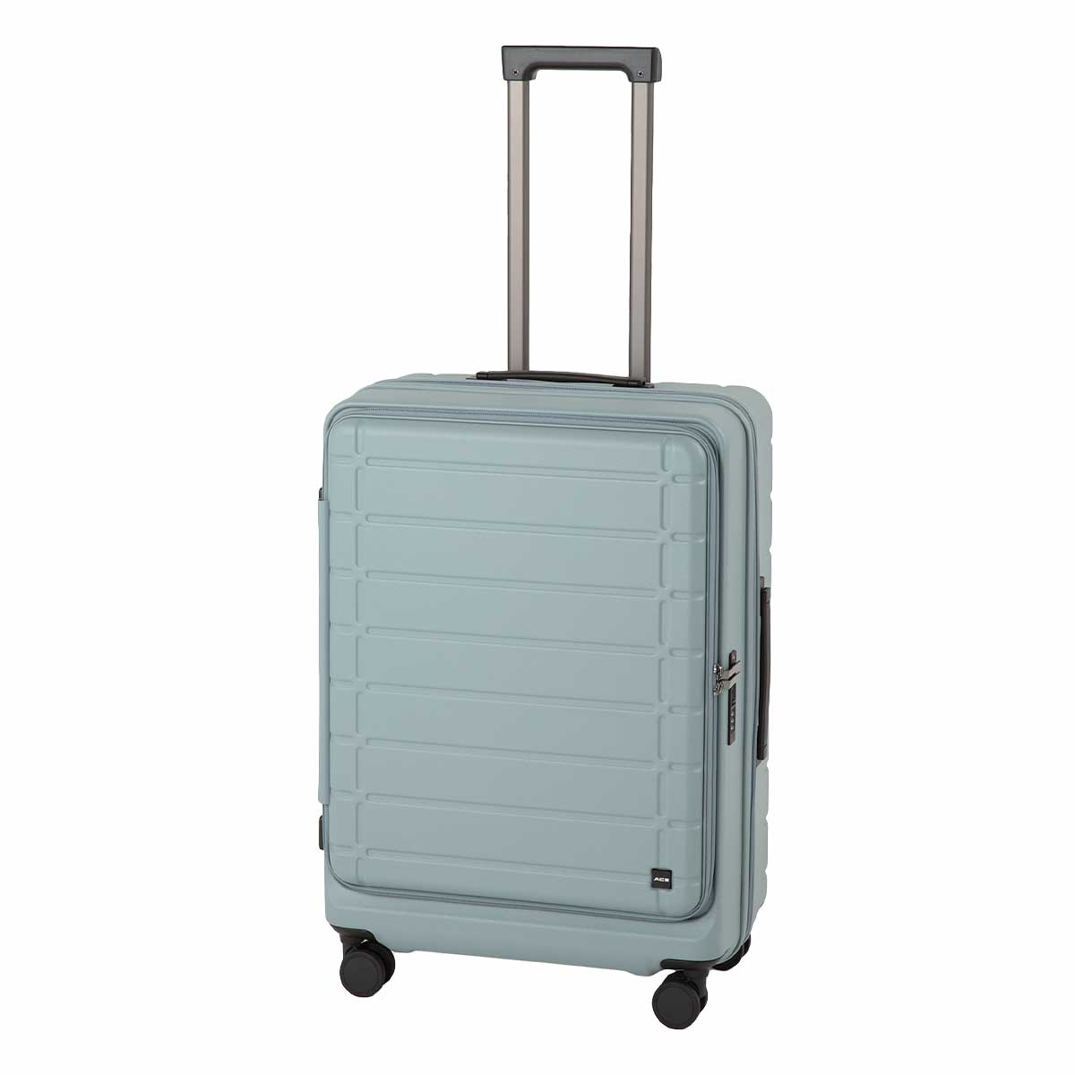 ＼SALE 20％OFF／ACE エース スーツケース エスカレラ フロントオープン キャリーバッグ 拡張 62〜71L Mサイズ 国際線 国内線 メンズ レディース 8輪 05652 | Ace | 04