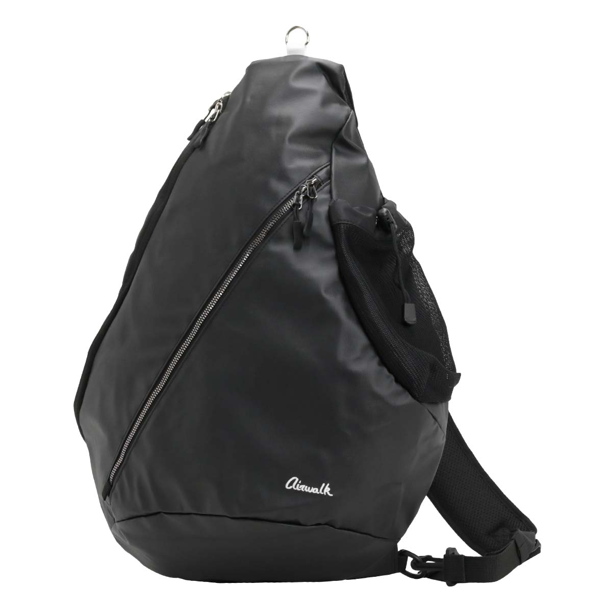 【高級・未使用品】エアー スリングバッグ ショルダーバッグ リュック ブラック AIRWALK（エアウォーク） ボディバッグ ショルダーバッグ スリング