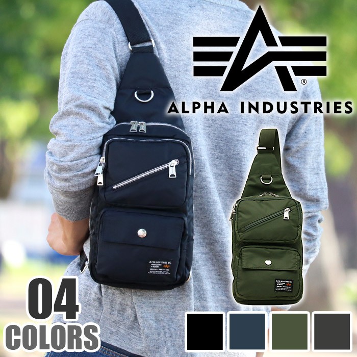 アルファインダストリーズ　バッグ　ほぼ未使用 Alpha Industries ALPHA INDUSTRIES アルファ インダストリーズ