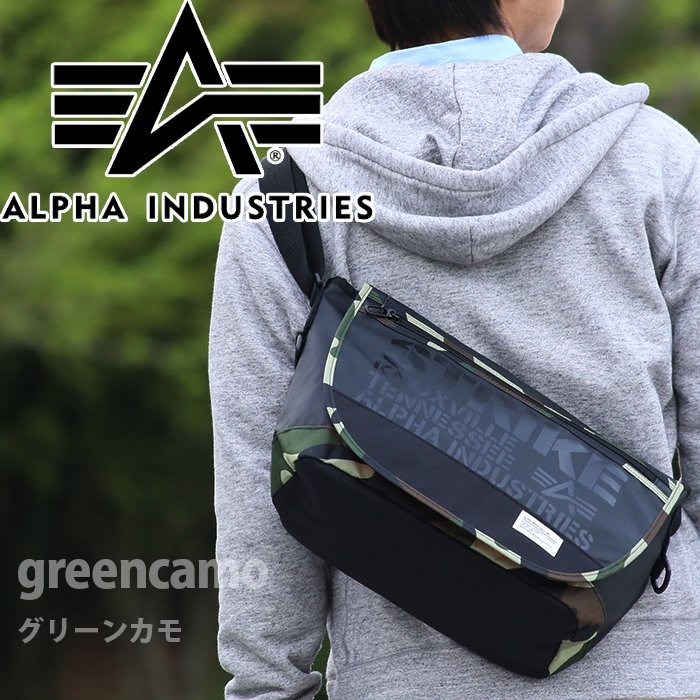 Alpha Industries メッセンジャーバッグ ALPHA INDUSTRIES