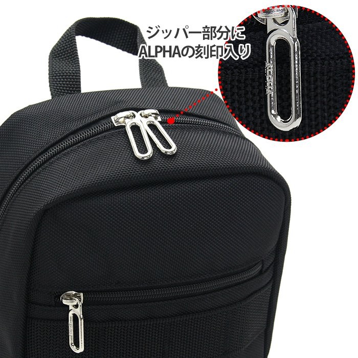 未使用新品 アルファインダストリーズ×SHIPSコラボモデルウエストバッグ Alpha Industries ウエストバッグ ボディバッグ ALPHA