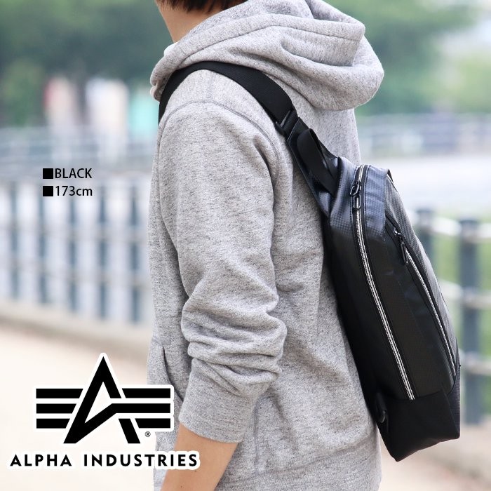 ウエストバッグ ボディバッグ ALPHA INDUSTRIES アルファ