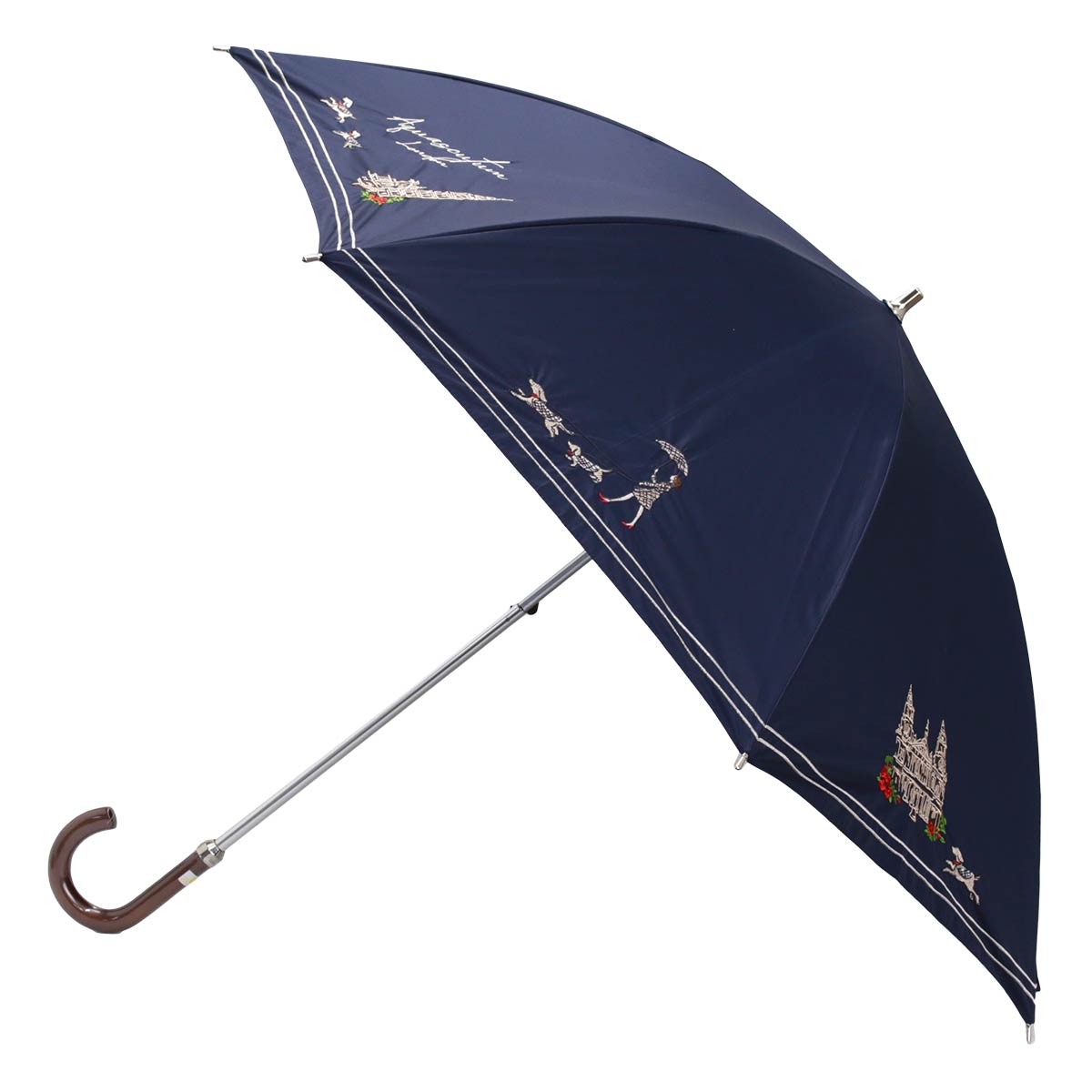 【未使用】アクアスキュータム ショート 傘 晴雨兼用 パラソル ロンドン ② アクアスキュータム Aquascutum Aquascutun (アクアスキュータム