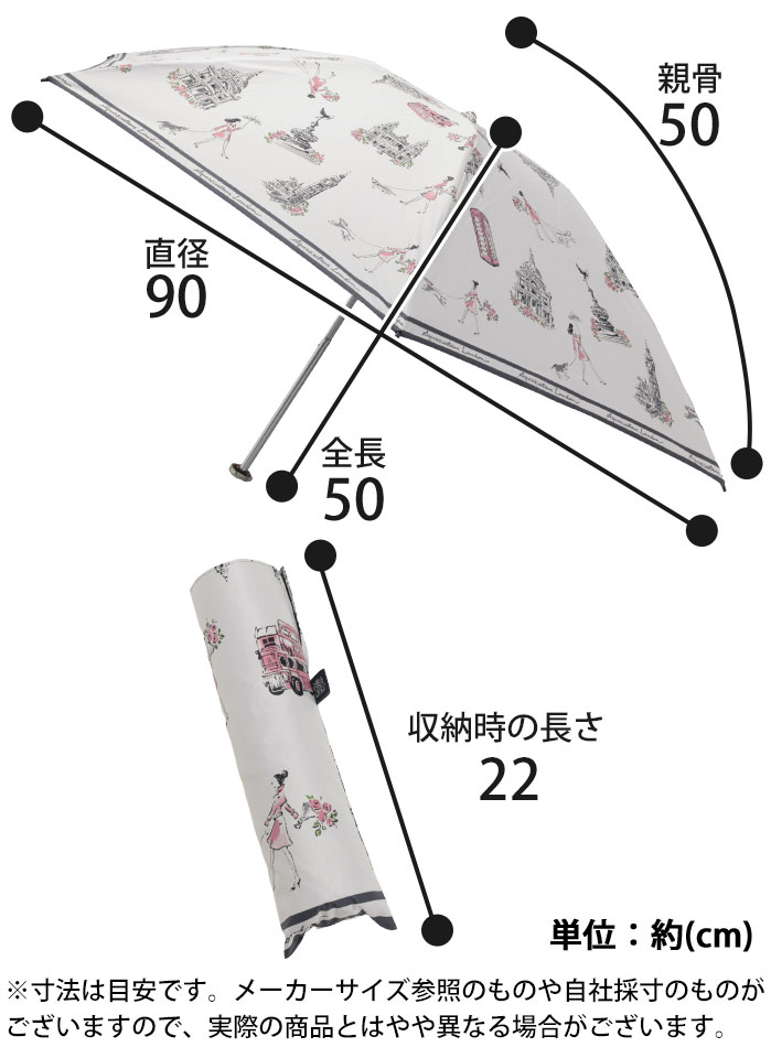 Aquascutum（アクアスキュータム） 傘 折りたたみ傘 晴雨兼用 日傘