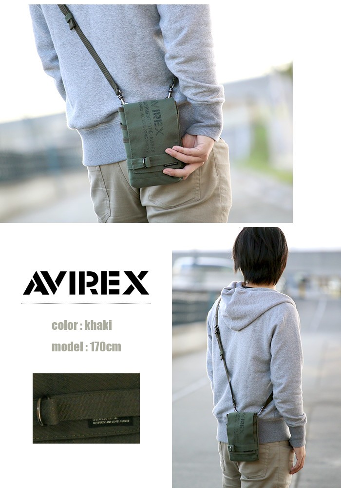 AVIREX（アヴィレックス） イーグル チョークバッグ ショルダーバッグ