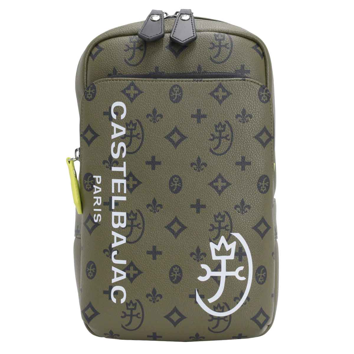 CASTELBAJAC ⭐️ 極美品 カステルバジャック ボディバッグ カーキ CASTELBAJAC（カステルバジャック） ボディバッグ メンズ レディース