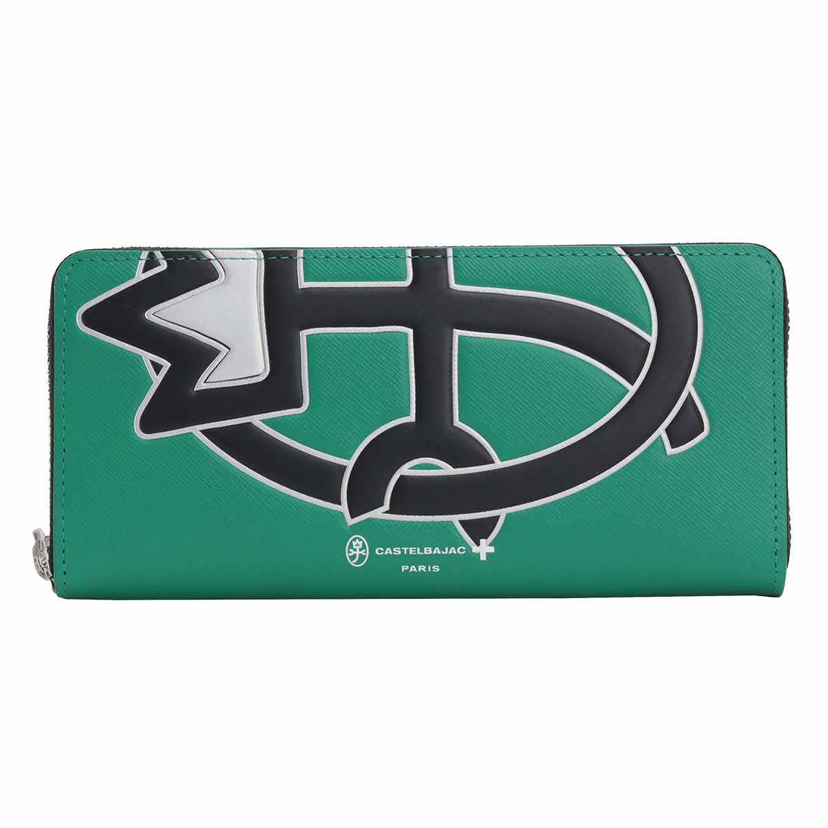 新品 CASTELBAJAC ウプラ 牛革 ラウンドファスナー 長財布　Ⓗ CASTELBAJAC カステルバジャック 財布 メンズ レディース OUPLA