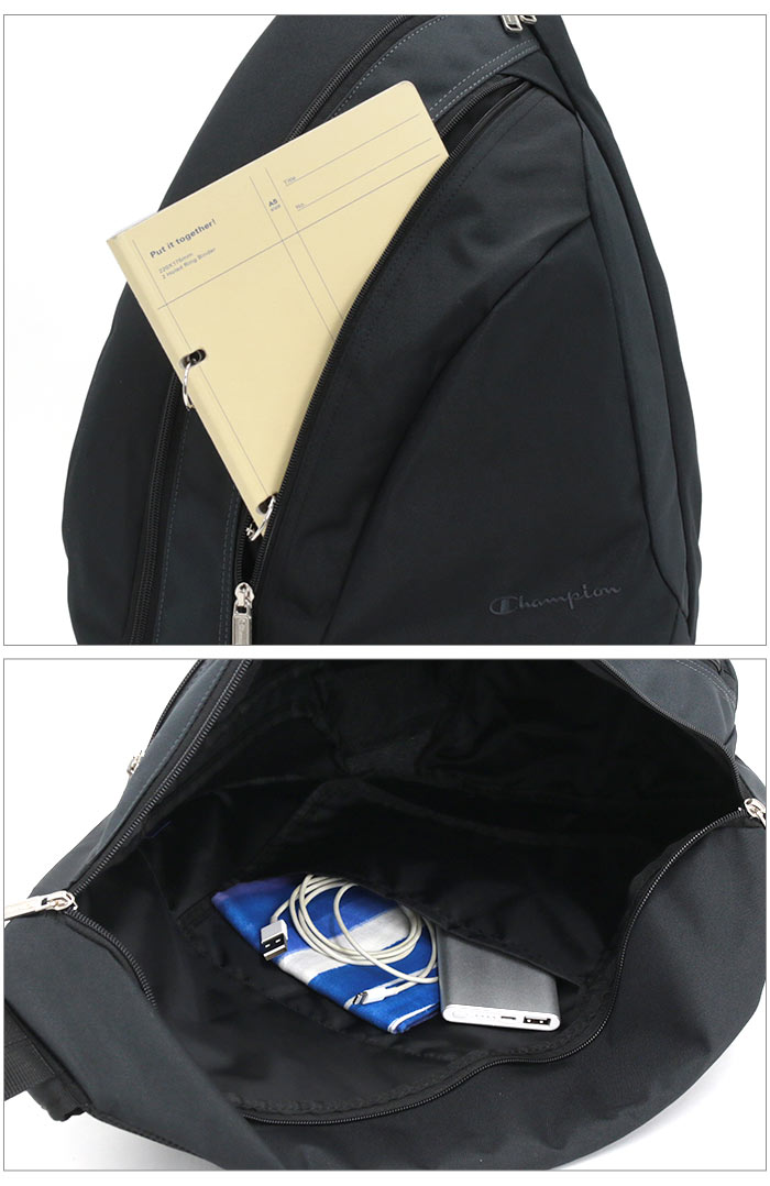 CHAMPION クロスボディバッグ Champion チャンピオン ボディバッグ メンズ レディース ワン