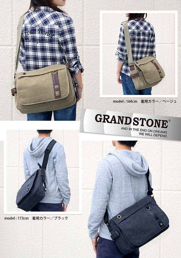 GRAND STONE（グランドストーン） メッセンジャーバッグ ショルダー