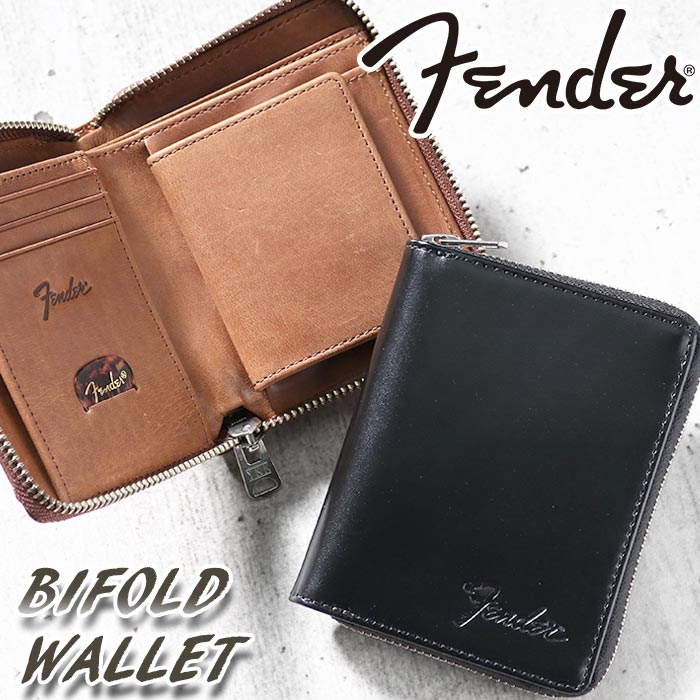 Fender（フェンダー） 財布 メンズ レディース 二つ折財布 ミドル