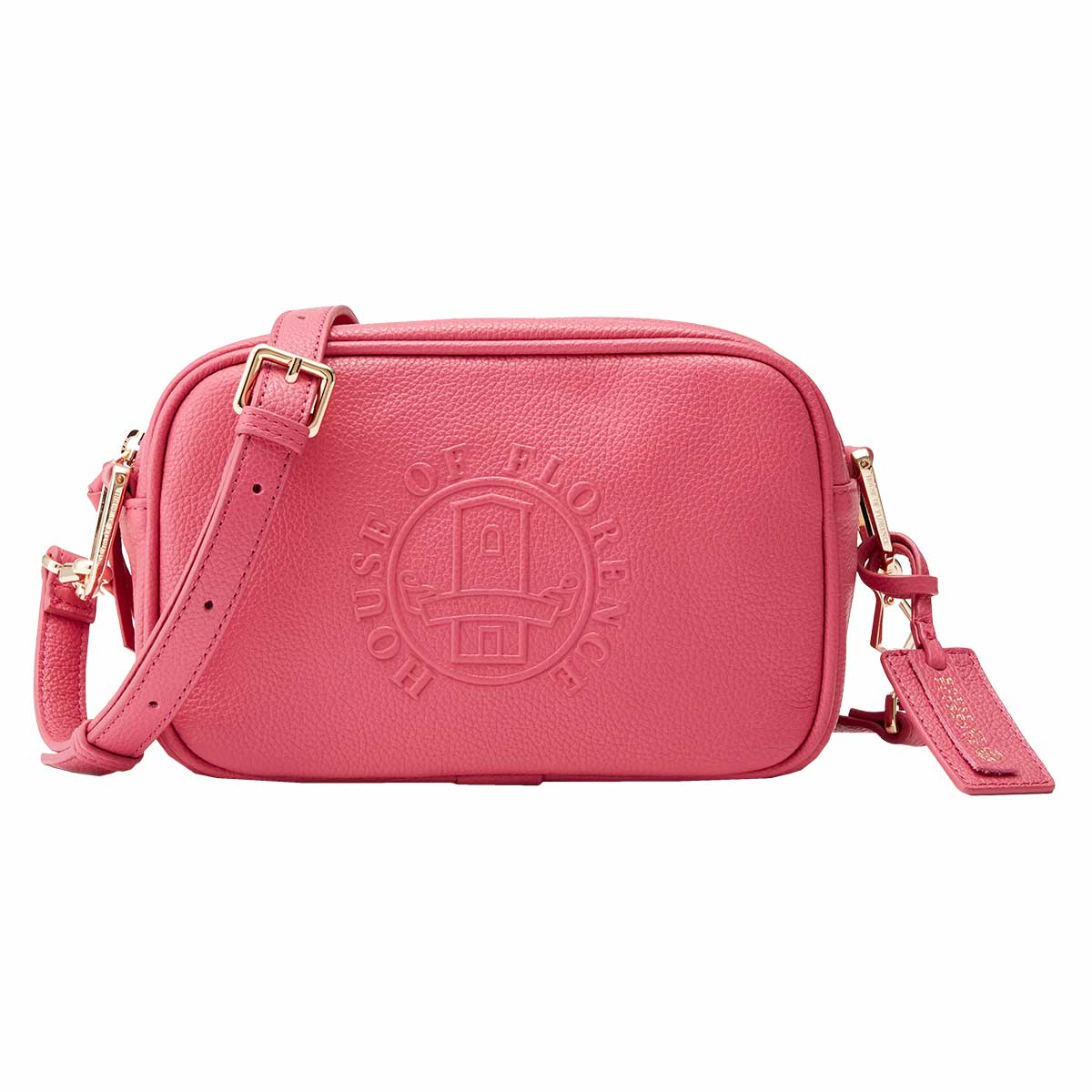 新品♡B Florenceビーフローレンス 数字プリントショルダーバッグレザー