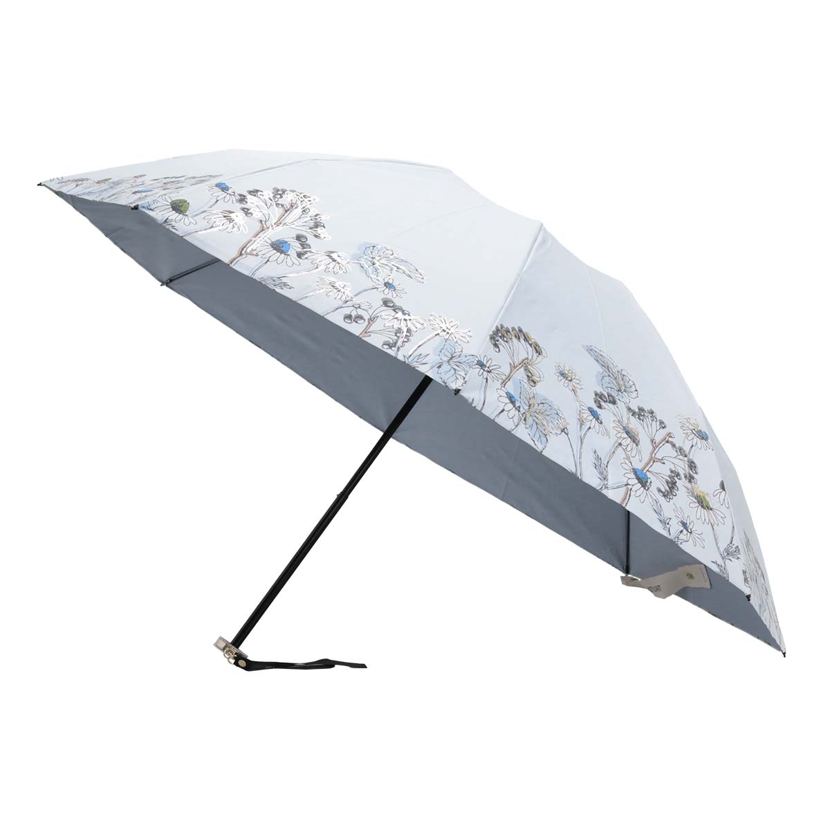 新品　JILL STUART ジルスチュアート 日傘　晴雨兼用　ラメ 　花柄 JILL STUART 折りたたみ傘 日傘 雨傘 晴雨兼用 レディース ジル