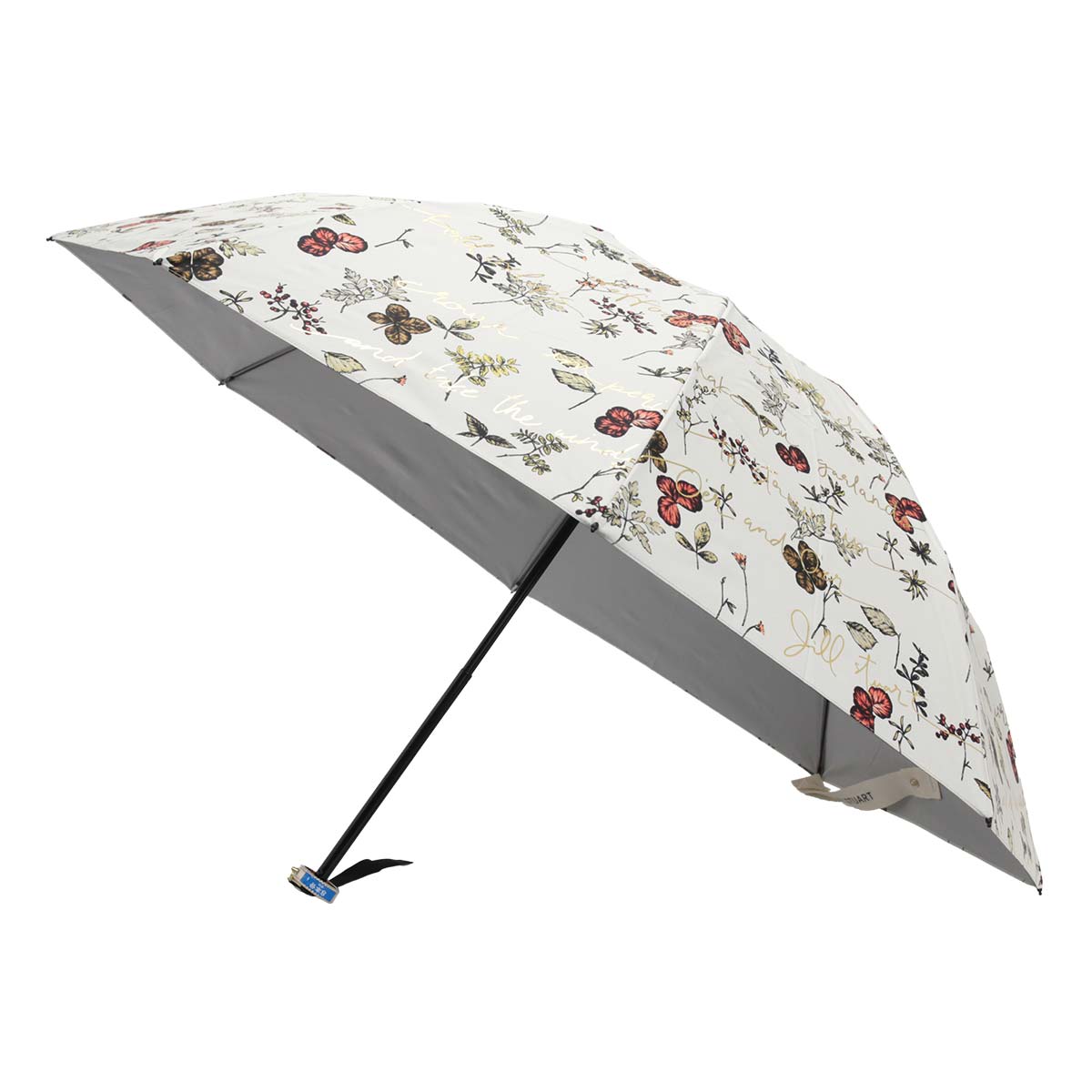 ジルスチュアート 新品コーラル ボタニカルプリント雨傘 / 長傘 1/2 ジルスチュアート 新品コーラル ボタニカルプリント雨傘 / 長傘