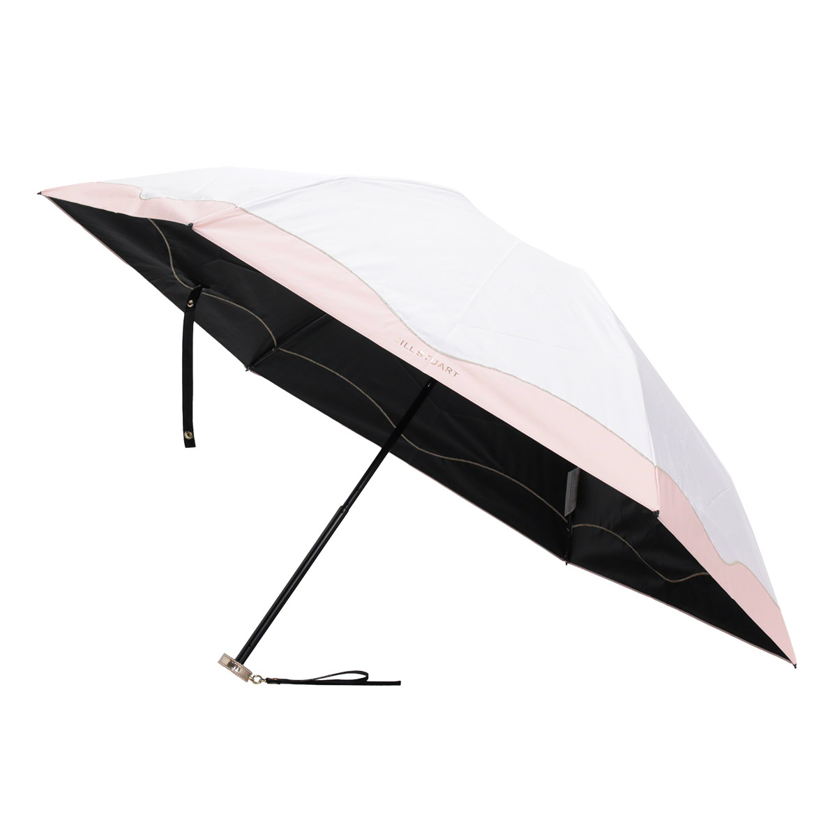 新品　JILL STUART ジルスチュアート 日傘　晴雨兼用　ラメ 　花柄 JILL STUART 折りたたみ傘 日傘 雨傘 晴雨兼用 レディース ジル