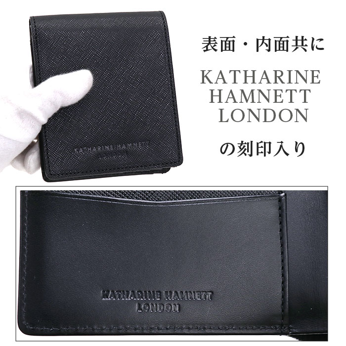 KATHARINE HAMNETT（キャサリンハムネット） 二つ折り 財布 メンズ
