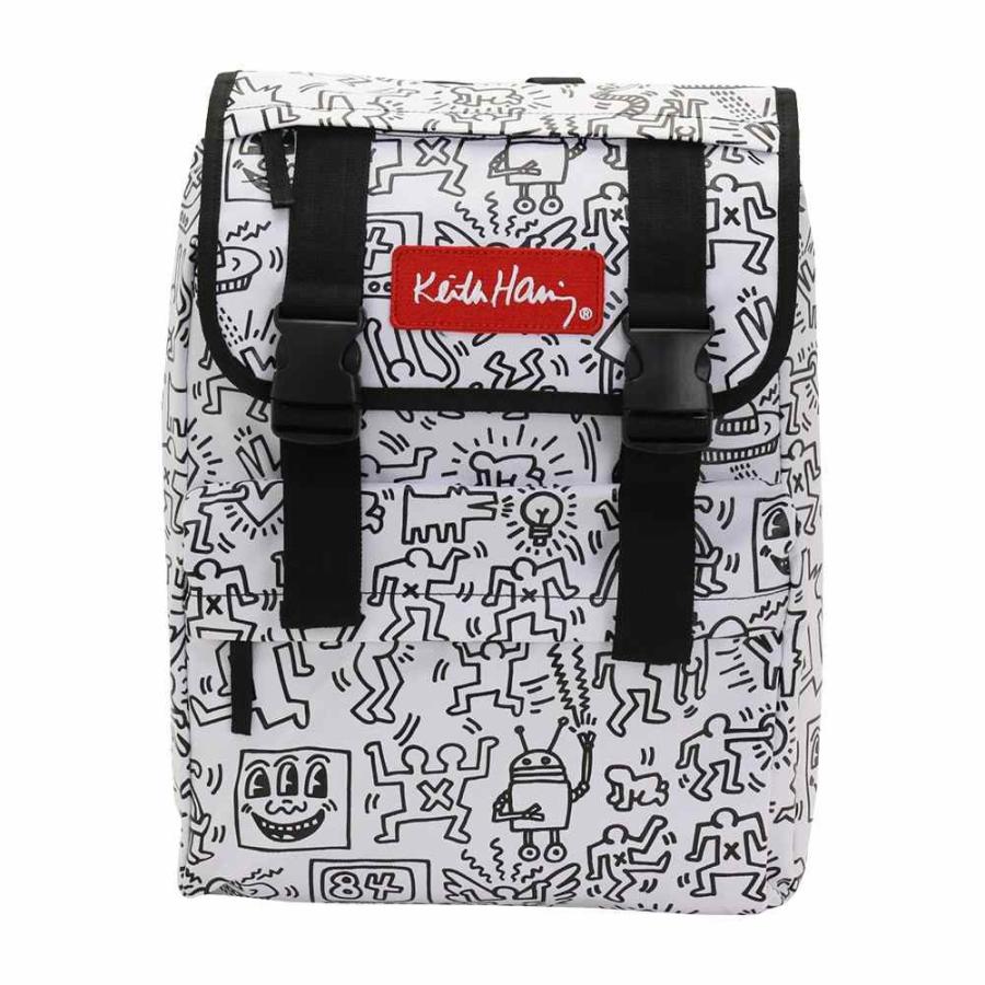 Keith Haring フラップリュック キースへリング 送料無料 リュックサック レディース メンズ ブランド｜bellezza｜03