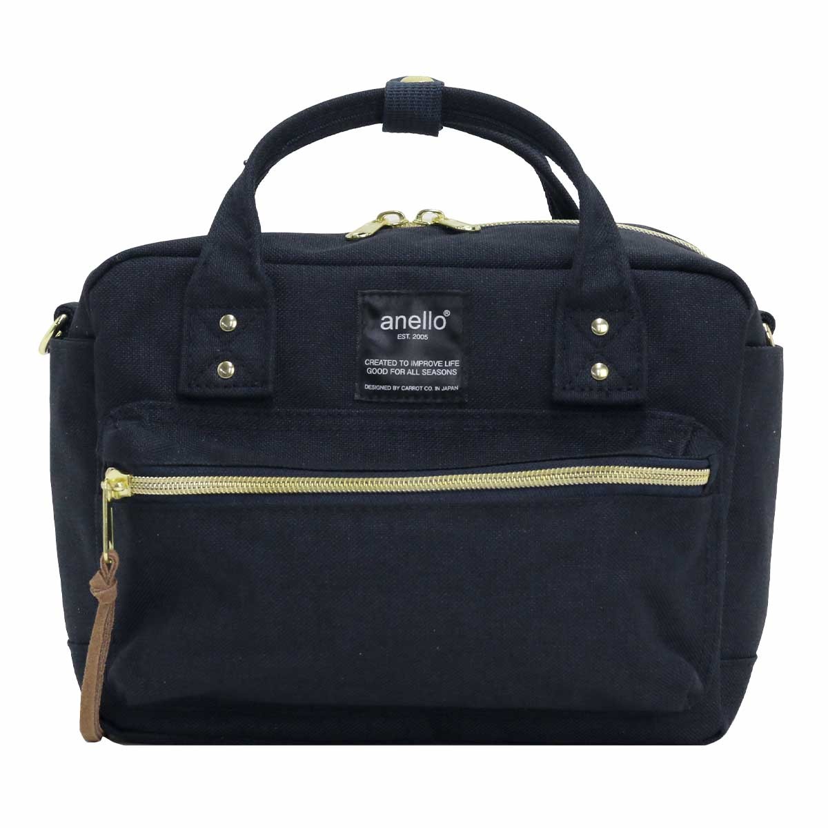 ミニボストン anello アネロ 2way ショルダー ボストン バッグ ミニ ショルダー メンズ レディース ブランド 旅行 レジャー 正規品 サブバッグ 斜め掛け 女性 | anello | 02