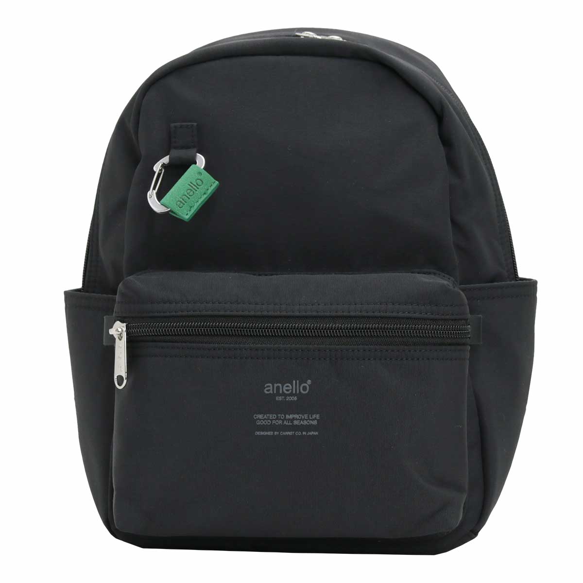アネロ リュックサック anello ミニリュック 撥水 8L リュック バックパック ミニ 小さめ A5 かばん バッグ カラビナ付き 軽い シンプル カジュアル レディース | anello | 01