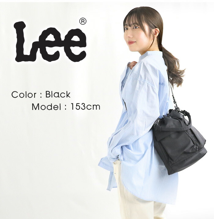 エピファニー 巾着2wayバッグ ☆ ジョリーフルール Lee（リー） ショルダーバッグ 巾着ショルダートートバッグ メンズ