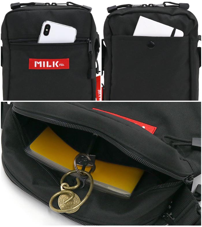 MILKFED.（ミルクフェド） ショルダーバッグ 斜め掛け 肩掛け ワン