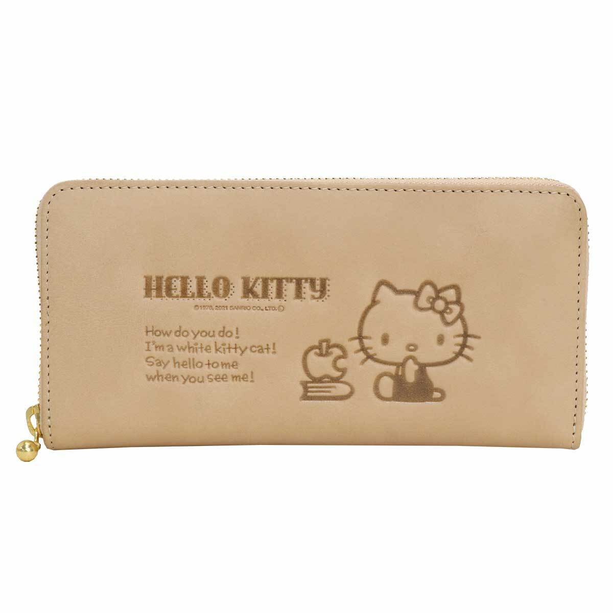 Hello kitty ウォレット（長財布） ハローキティ HELLO KITTY ラウンドファスナー長財布 札入れ