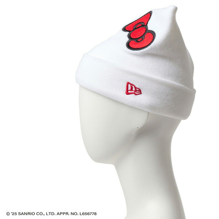 レア　ハローキティ　ぬいぐるみ　ニット帽　ボンボン　平成レトロ NEW ERA（ニューエラ） Kid's ハローキティ ニット帽 子供 ベーシック