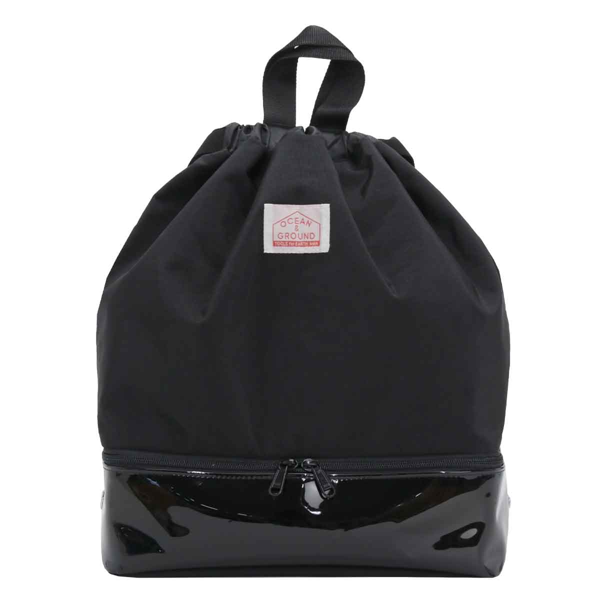 プールバッグ オーシャンアンドグラウンド OCEAN ＆ GROUND ナップザック ビニールバッグ スイムバッグ ビーチバッグ プール 小学生 水着 男子 女子 お出かけ | Ocean&Ground | 01