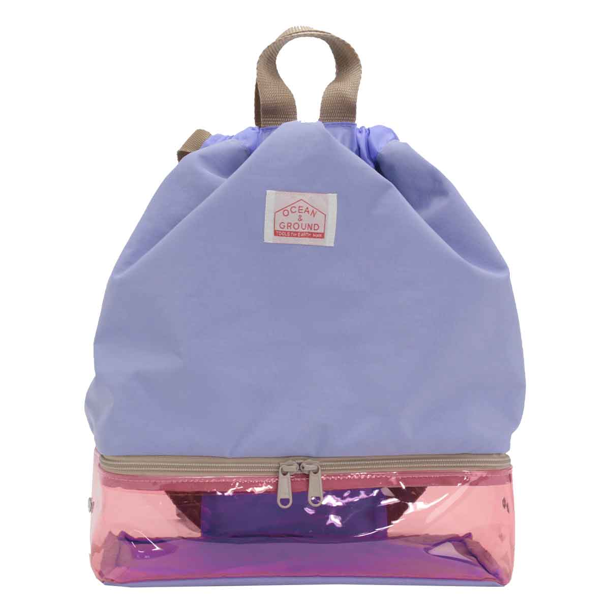 プールバッグ オーシャンアンドグラウンド OCEAN ＆ GROUND ナップザック ビニールバッグ スイムバッグ ビーチバッグ プール 小学生 水着 男子 女子 お出かけ | Ocean&Ground | 04