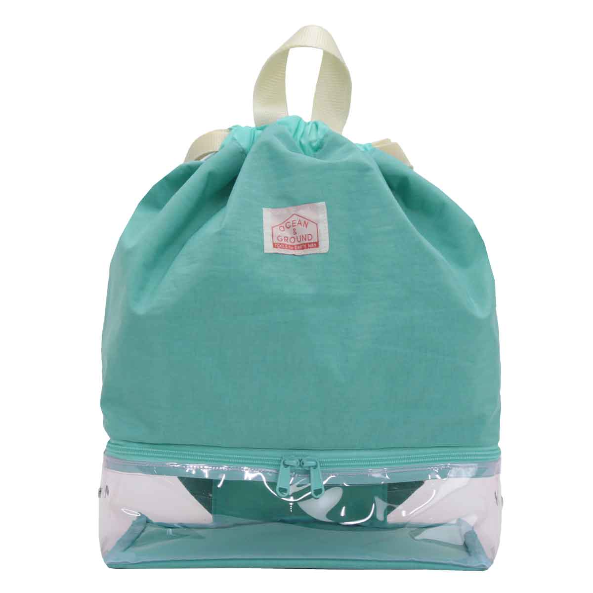 プールバッグ オーシャンアンドグラウンド OCEAN ＆ GROUND ナップザック ビニールバッグ スイムバッグ ビーチバッグ プール 小学生 水着 男子 女子 お出かけ | Ocean&Ground | 05
